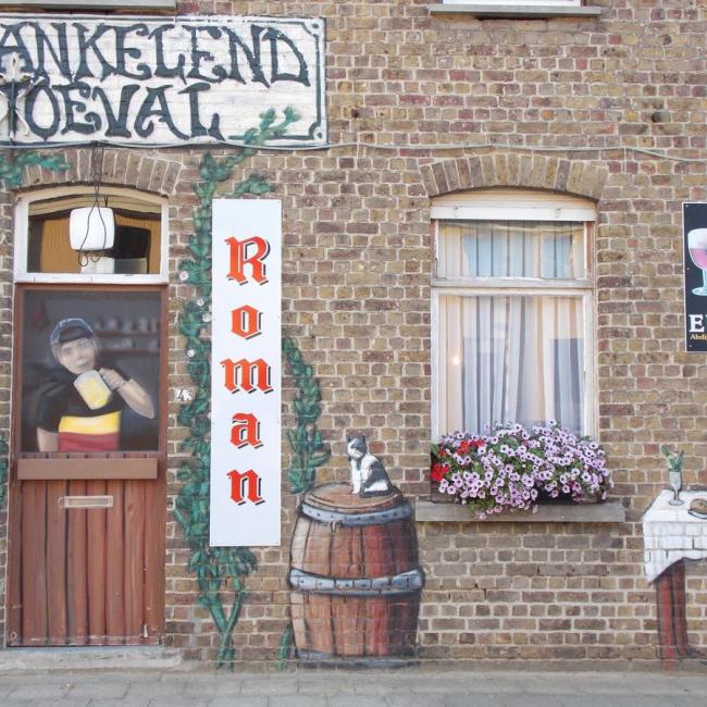 Bar with traditional games